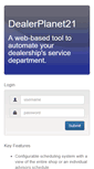 Mobile Screenshot of dealerplanet21.com